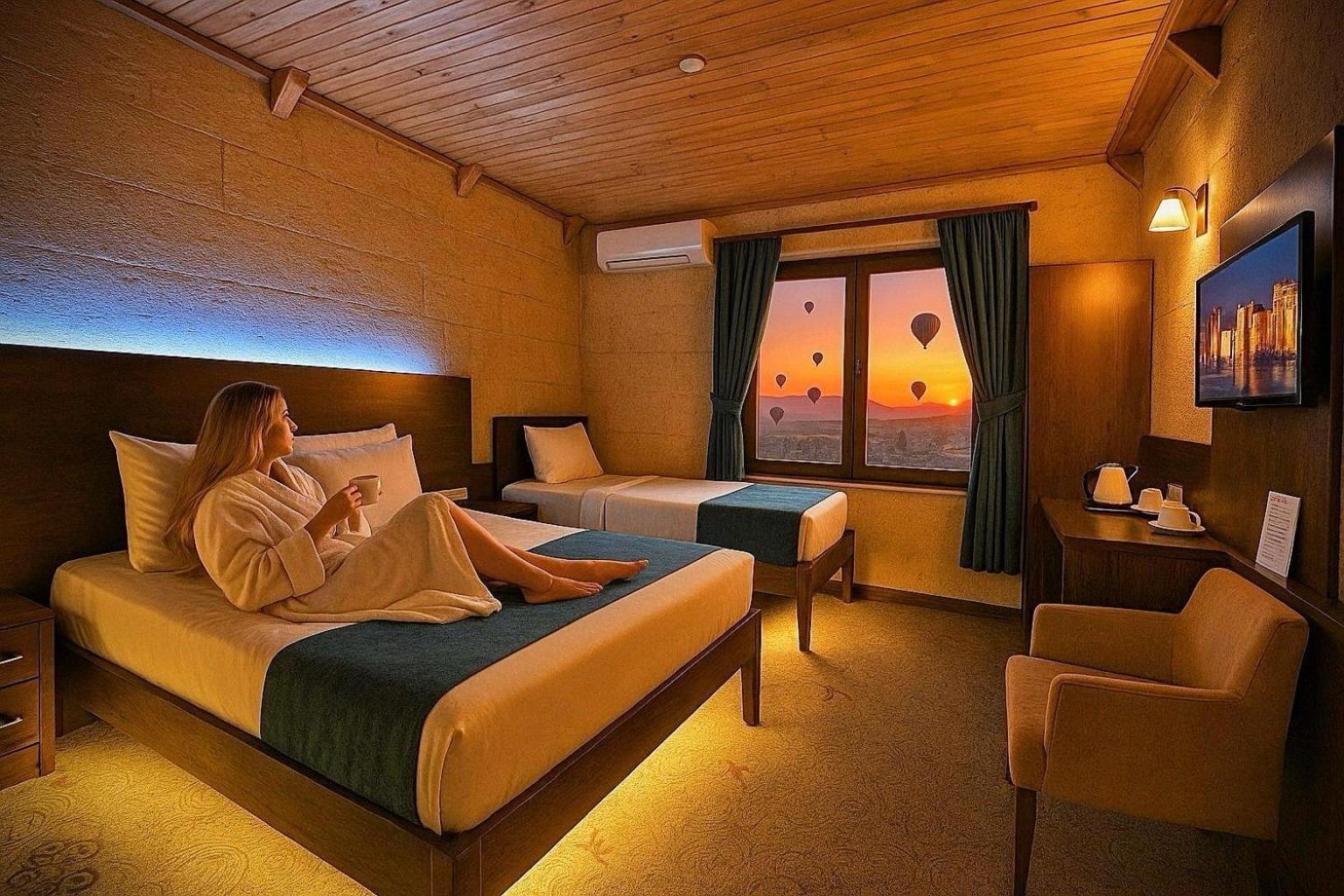 Aden Hotel Cappadocia Üçhisar Esterno foto